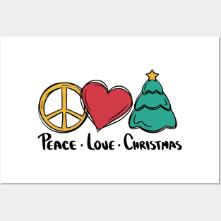 Peace, Love & Christmas Posters and Art